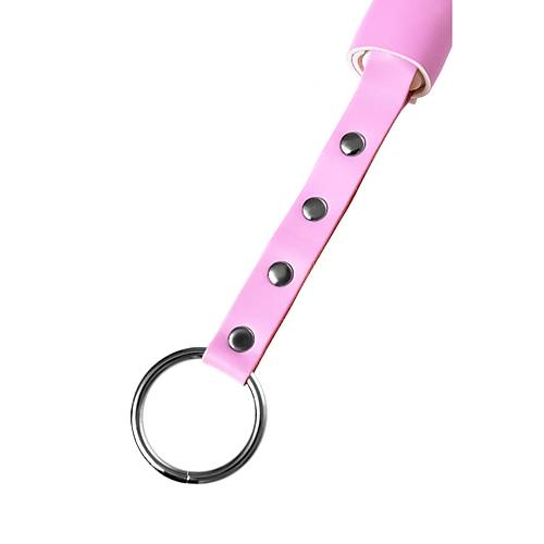 Anonymo Pembe PU Deri 64 cm Uzunlukta Deri Krba Modeli