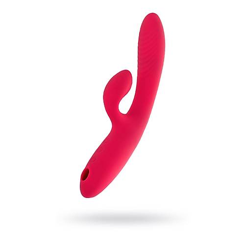 Erotist JOS Enila 23cm Titreimli Vibratr - Istma Fonksiyonlu Pembe Yapay Penis ve Klitoris Uyarcl Titreimli Dildo