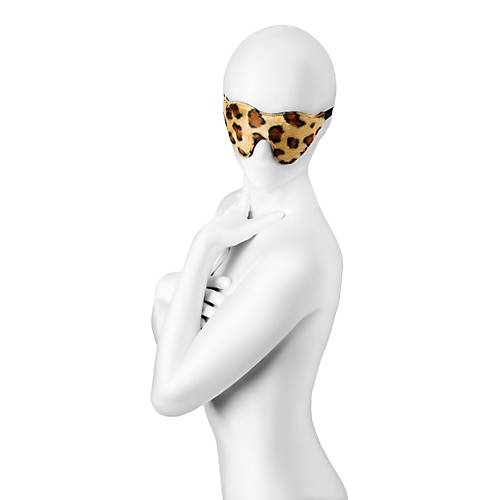 Anonymo #0202 26 cm BDSM Maske  Baskl PU Deri Malzemeli Fantezi ve Rol Yapma Aksesuar