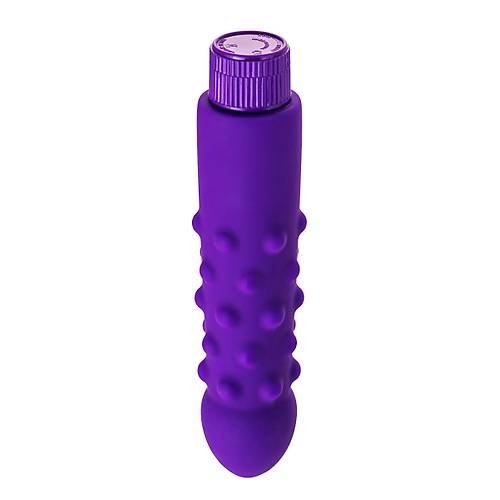 Erotist Trtkl Mor Vibratr ? 17 cm Titreimli Cinsel Oyuncak