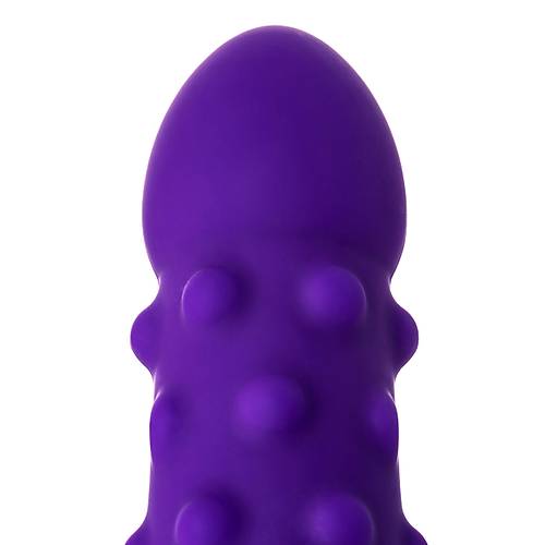 Erotist Trtkl Mor Vibratr ? 17 cm Titreimli Cinsel Oyuncak