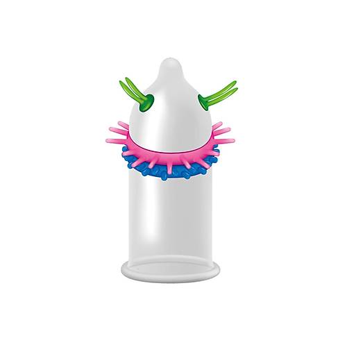 Erotist Dragon EASTERN D Uyarml ve Trtkl Prezervatif - 1 Adet Extra Uyarml Condom