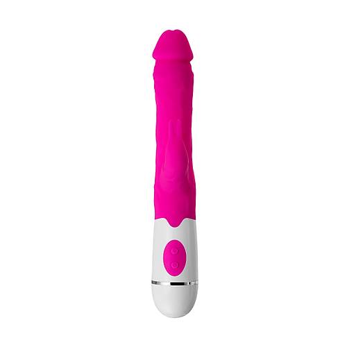 Erotist Pembe Klitoral Uyarcl Vibratr 25 cm ? Esiz Orgazm Vibratr, 16 Titreim Modu