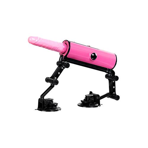 MotorLovers Pink-Punk 36 cm Seks Makinesi  Pembe ABS Gvdeli Otomatik Hareketli Zevk Cihaz