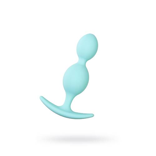 Erotist ift Toplara Sahip Ekstra Uyarm Salayan Mavi Silikon 9.2 cm Anal Plug ? Kontroll ve Rahat Deneyim