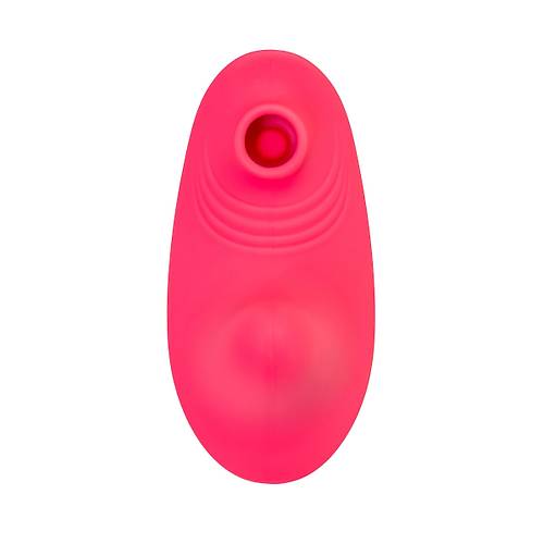 JOS Xiari 9 cm Pembe Silikon Giyilebilir Vakumlu Titreimli Klitoral Vibratr