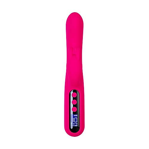 Erotist eroTeq Rablock Klitoral Uyarml G Noktas Vibratr  - Pembe Renkli 23,5 cm