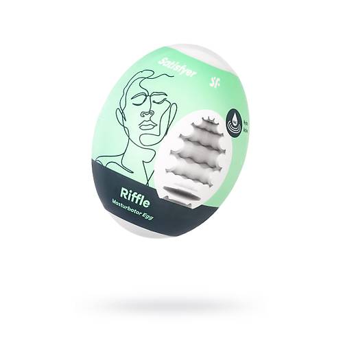 Satisfyer Egg Single Riffle Mastrbatr  Farkl  Dokuya Sahip Kompakt Yumurta eklinde Solo rn