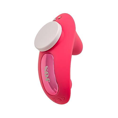 JOS Xiari 9 cm Pembe Silikon Giyilebilir Vakumlu Titreimli Klitoral Vibratr