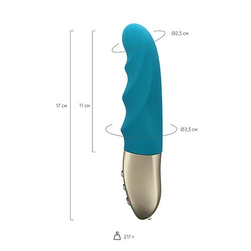 Fun Factory Stronic Petite 17 cm Mini Vibratr  Mor Renkli Silikon Kadnlara zel Cinsel rn