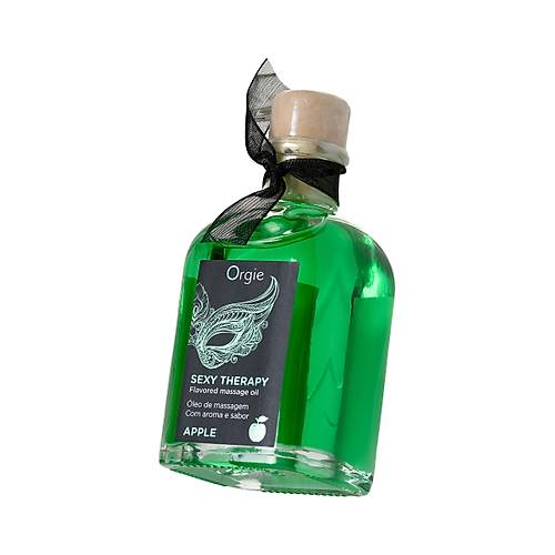 Erotist ORGIE Lips Tatl Yenilebilir Masaj Ya - Elma, 100 ml