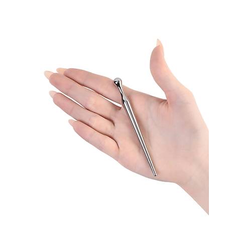 Erotist retral Metal Penis ubuu, Genileyen Konik ekli ile BDSM ve retral Uyarm iin deal Seim - 8.5 cm
