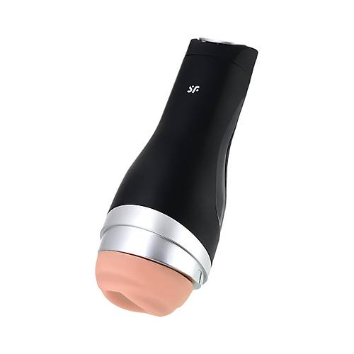 Satisfyer Men Classic 25,4 cm Gm TPE Mastrbatr  Farkl Dokuya Sahip Erkek Cinsel rn