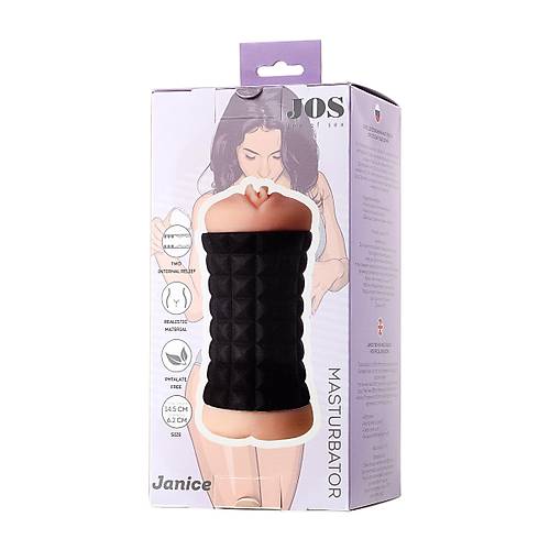 Erotist JOS JANCE ift Girili Vajinal ve Anal Masturbator - Premium Softskin Suni Vajina