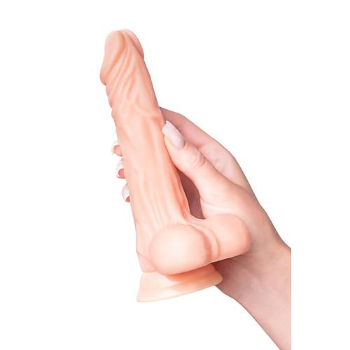 Erotist 19cm Gl Vantuzlu Kaln ve Sert Anal Yapay Penis - Gereki ve Dayankl