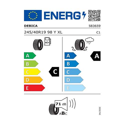 Debica 245/40 R19 98Y Xl Presto Uhp 2 Fp Oto Yaz Lastii ( retim Yl: 2023 )