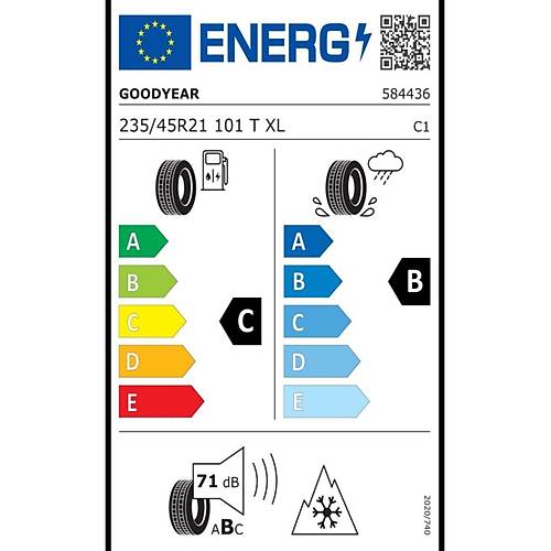 Goodyear 235/45 R21 101T Vector 4 Seasons Gen-3 Suv Xl Fp Oto Drt Mevsim Lastii (retim Yl: 2024)