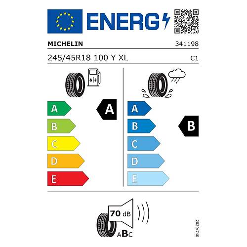 245/45R18 100Y XL Primacy 4 MO