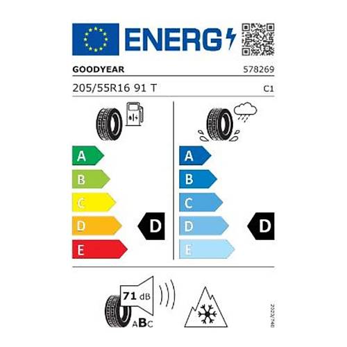 Goodyear 205/55 R16 91T Ultragrip 8 Ms Fp Oto K Lastii ( retim Yl: 2024 )