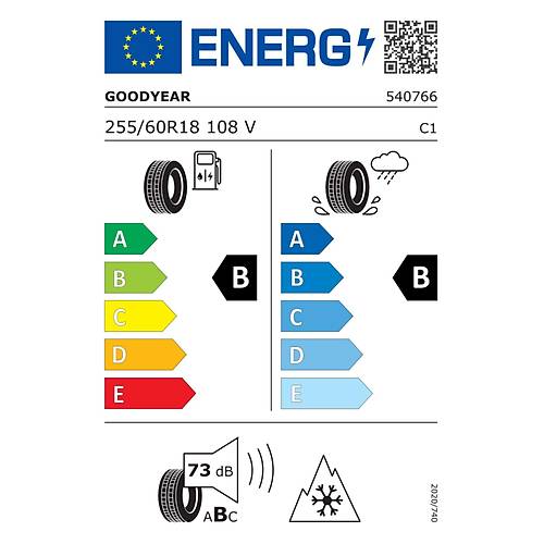 Goodyear 255/60 R18 108V Vector 4Seasons G2 Suv 4X4 Suv 4 Mevsim Lastii ( retim Yl: 2023 )