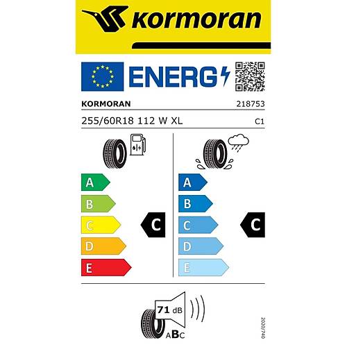 Kormoran 255/60 R18 112W XL SUV Summer KO SUV Yaz Lastii ( retim Yl: 2022 )