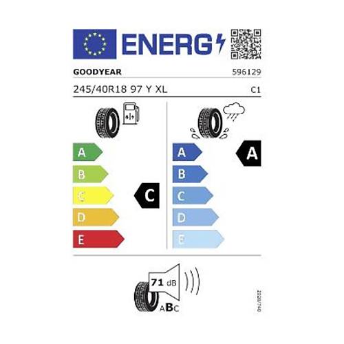 Goodyear 245/40 R18 97Y Eagle Sport 2 Uhp Xl Fp Oto Yaz Lastii (retim Yl: 2023)