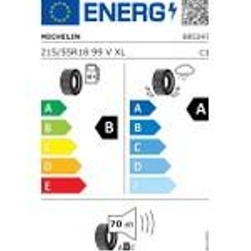 Michelin 215/55 R18 99V Xl Primacy 4+ Oto Yaz Lastii ( retim Yl: 2024 )