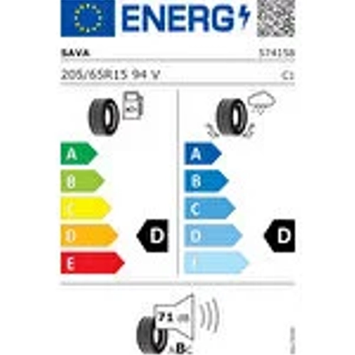 Sava 205/65 R15 94V Intensa Hp Binek Yaz Lastii ( retim Yl: 2024 )