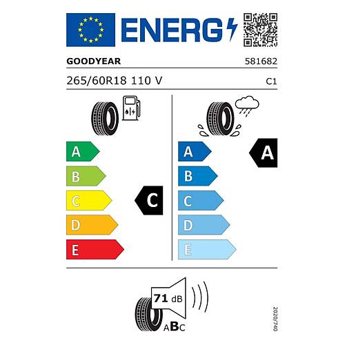 265/60R18 110V EfficientGrip 2 SUV