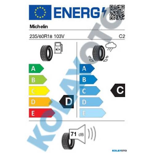 Michelin 235/60 R18 103V Xl Ao Crossclimate Suv 4x4 4 Mevsim Lastii (retim Yl: 2022)