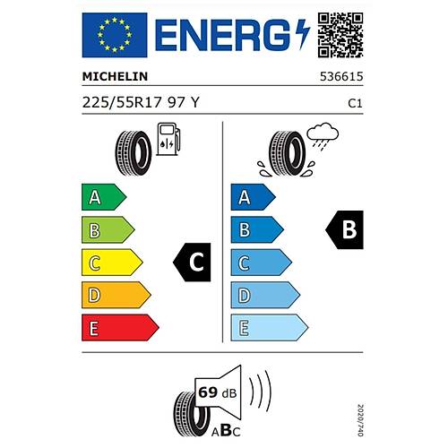 225/55R17 97Y Primacy 3 * GRNX