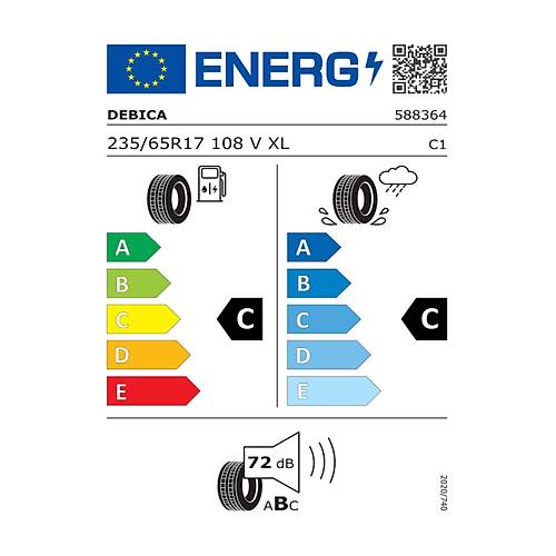 Debica 235/65 R17 108V XL FP Presto Suv Yaz Lastii ( retim Yl: 2023 )