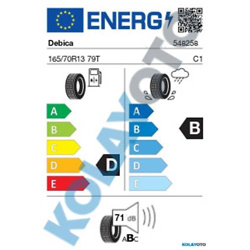 Debica 165/70 R13 79T Passio 2 Oto Yaz Lastii ( retim Yl: 2024)