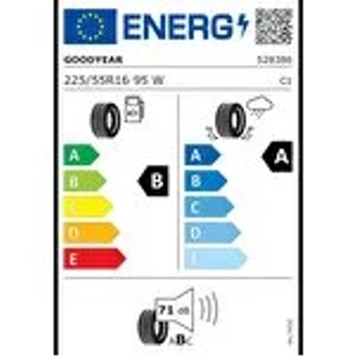 Goodyear 225/55 R16 95W Efficientgrip Performance Oto Yaz Lastii (retim Yl: 2024)