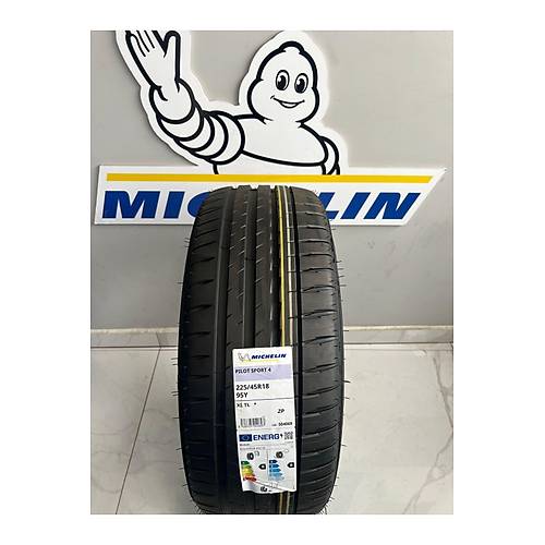 Michelin 225/45 R18 95Y Xl Pilot Sport 4 Zp * (Rft)Oto Yaz Lastii ( retim Yl: 2024 )