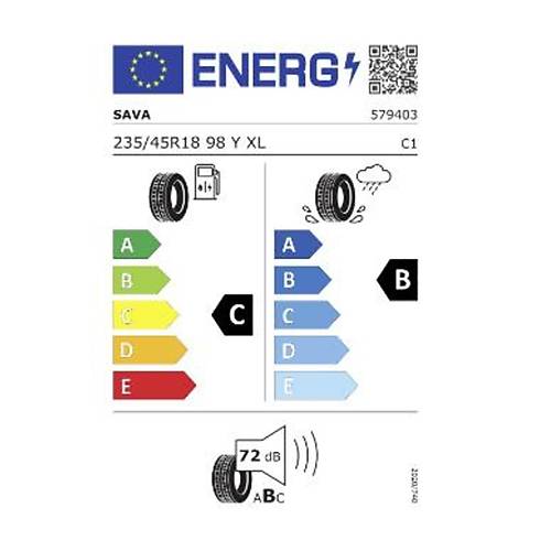 235/45R18 98Y INTENSA UHP 2 XL FP