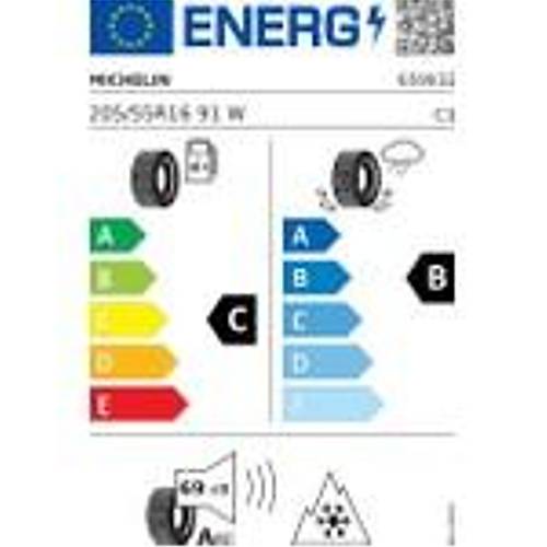 Michelin 205/55 R16 91W Crossclimate 2 Oto 4 Mevsim Lastii ( retim Yl : 2024 )