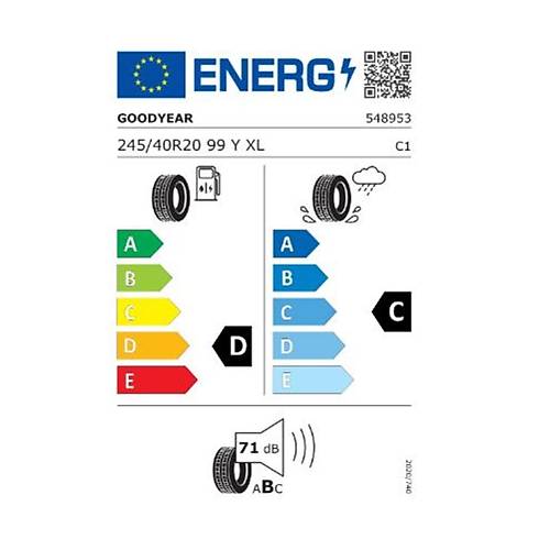 245/40R20 99Y XL ROF Excellence *RSC FP