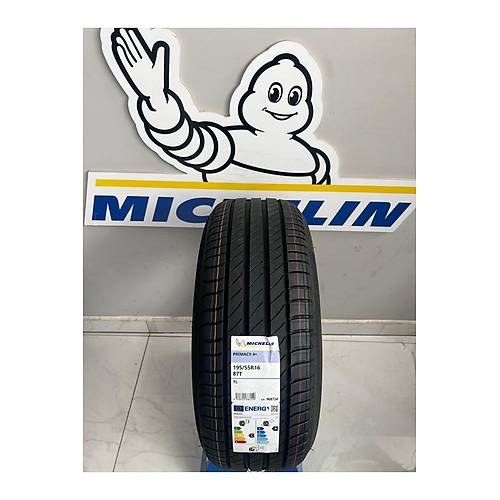 Michelin 195/55 R16 87T Primacy 4+ Oto Yaz Lastii (retim Yl: 2024)