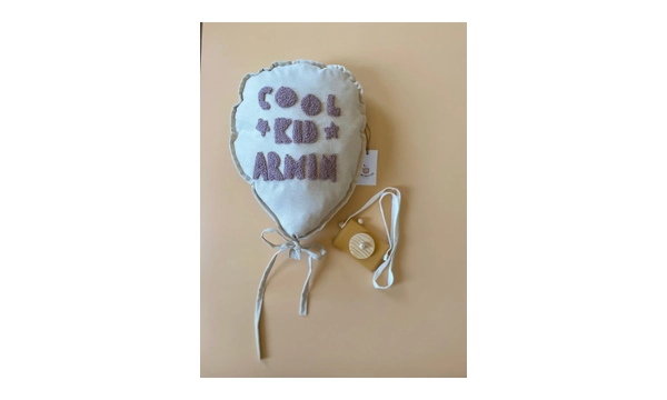 ToprikoKids Cool Kid Dekoratif Balon Yastk & Duvar Ss (EL YAPIMI)