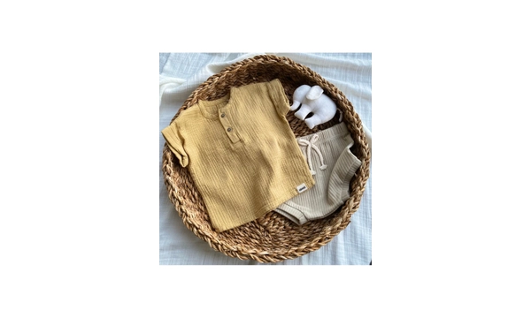 ToprikoKids Natural %100 Organik Pamuk Alt st Takm