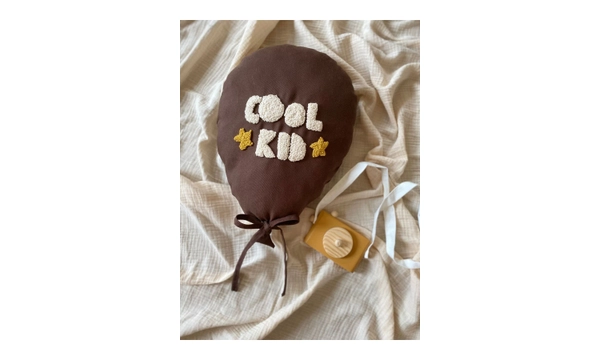 Cool Kid Dekoratif Balon Yastk & Duvar Ss (EL YAPIMI)