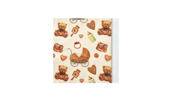 ToprikoKids Baby Bear %100 Organik Pamuk ift Kat Mslin rt