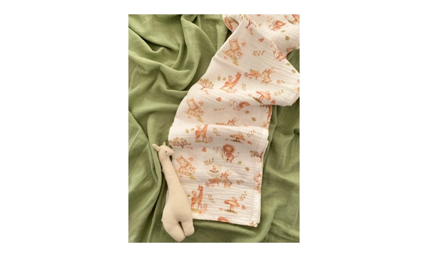 ToprikoKids Lovely Farmers %100 Organik Pamuk , Gots Oeko Teks Sertifikal ift Kat 95x100 Cm Mslin rt