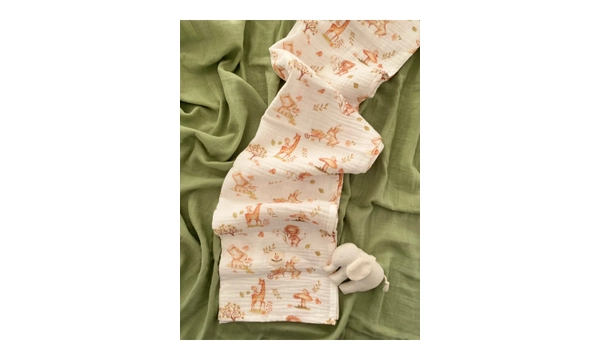 ToprikoKids Lovely Farmers %100 Organik Pamuk , Gots Oeko Teks Sertifikal ift Kat 95x100 Cm Mslin rt