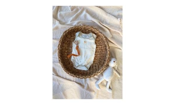 BabyCosy Bunny %100 Organik Pamuk 3l Kolsuz t tl Body