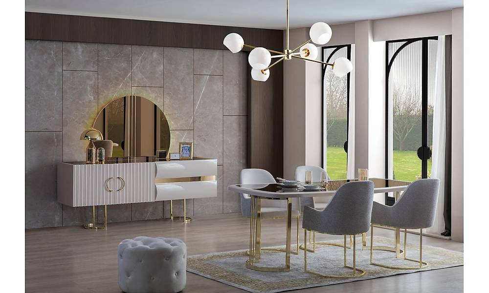 Gümüş Ev Gucci Yemek Odası