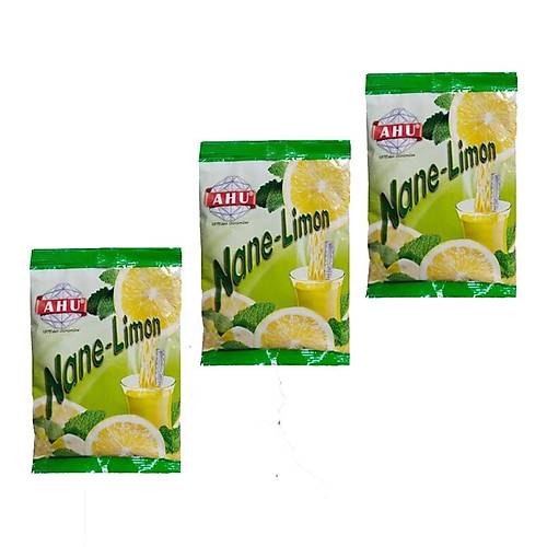 Nane-Limon Aromalı İçecek Tozu - 250 gr. x 3 Adet