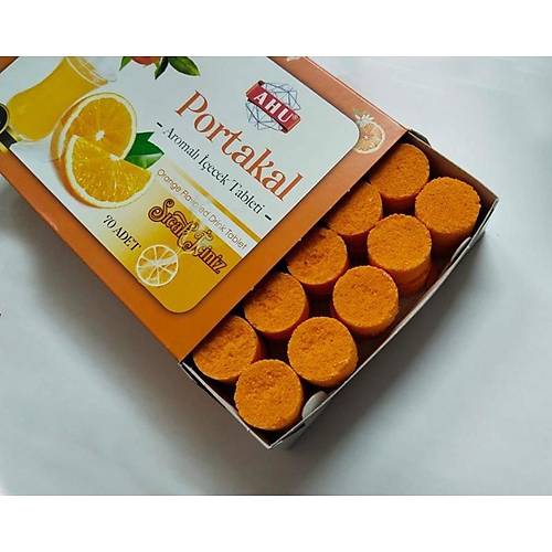 Portakal Aromalı İçecek Tableti 70 Adet-500 Gr x 6 Adet