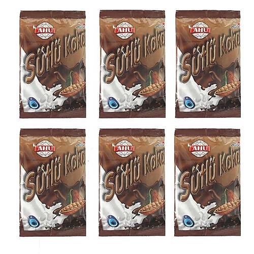Sütlü Kakao Aromalı İçecek Tozu - 250 gr x 6 Adet